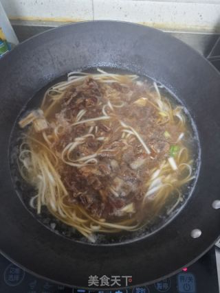 羊肉汆面的做法步骤：4