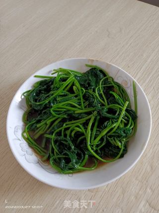 清炒番薯叶的做法步骤：6