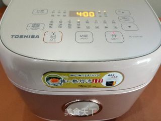 电饭煲食谱～南瓜鸡肉发芽米饭的做法步骤：4