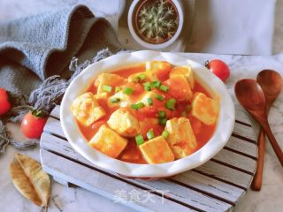 番茄炖豆腐的做法步骤：13