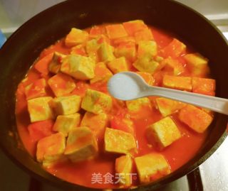 番茄炖豆腐的做法步骤：11