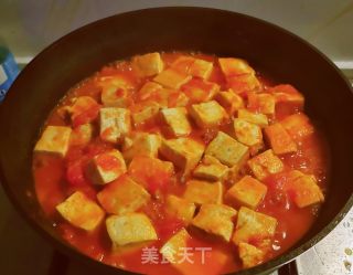 番茄炖豆腐的做法步骤：10