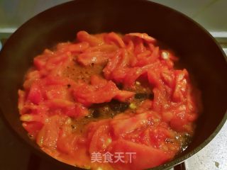 番茄炖豆腐的做法步骤：6
