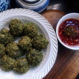 玉米面茵陈团子的做法步骤：12