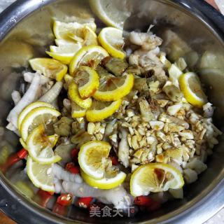 柠檬鸡爪的做法步骤：12