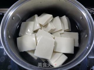 千叶豆腐炒韭菜的做法步骤：2