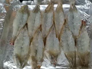 蒜香烤大虾的做法步骤：5