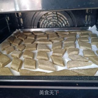 烤芝麻糊馍片的做法步骤：15