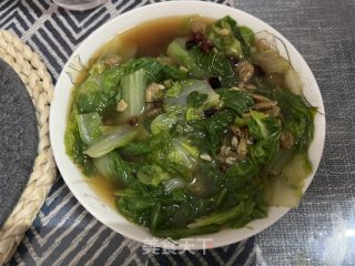 清炒杭白菜的做法步骤：7