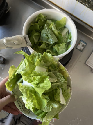 清炒杭白菜的做法步骤：1