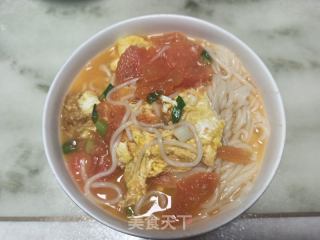西红柿鸡蛋面的做法步骤：11