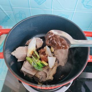 大骨头炖茄子的做法步骤：4