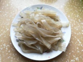 肉末包菜炒粉皮的做法步骤：4