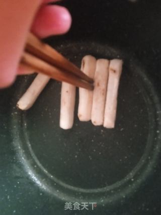 煎年糕的做法步骤：9