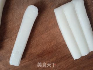 煎年糕的做法步骤：2
