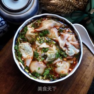 荠菜鲜肉馄饨的做法步骤：11