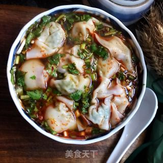 荠菜鲜肉馄饨的做法步骤：10