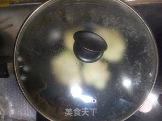 榆树钱香肠饼的做法步骤：7