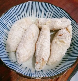 干炸翅中的做法步骤：3