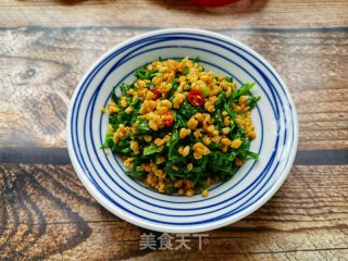 松仁荠菜的做法步骤：12