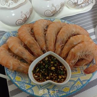 调汁水煮虾的做法步骤：6