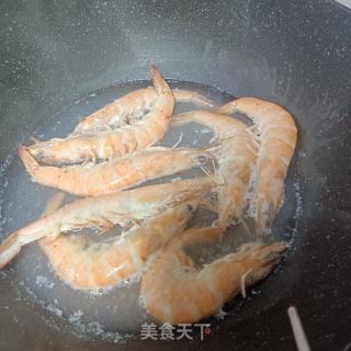 调汁水煮虾的做法步骤：4