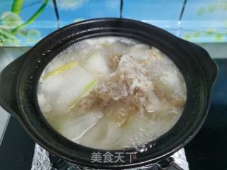 肥牛冬瓜汤的做法步骤：7