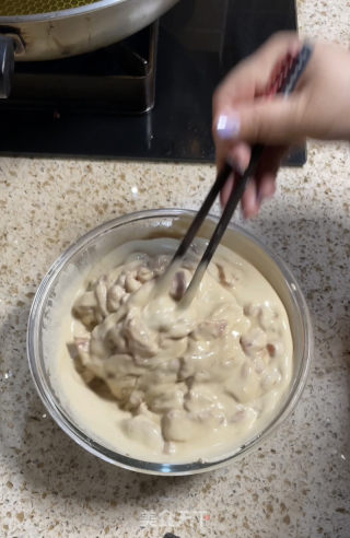 炸小酥肉的做法步骤：11