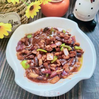 鸡肉香菇炸酱的做法步骤：11