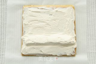 焦糖奶油红茶蛋糕卷，淡淡茶香+浓郁焦糖奶油的做法步骤：18