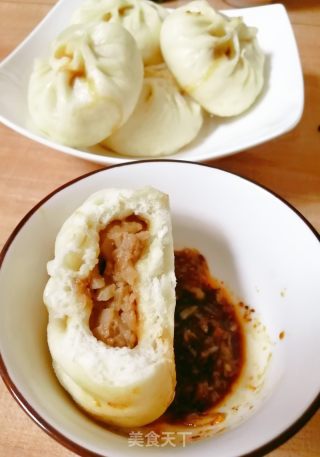 猪肉莲藕馅包子的做法步骤：13
