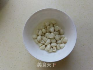 百合莲藕花生浆的做法步骤：2