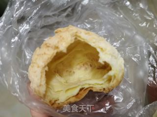 酥皮大泡芙的做法步骤：14