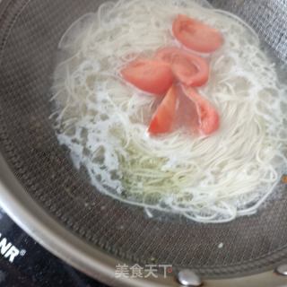 荠菜驴肉丸汤面的做法步骤：7