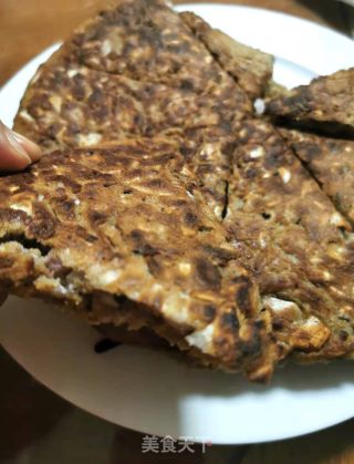 芋粒鸡蛋杂粮饼的做法步骤：9
