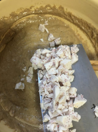 芋粒鸡蛋杂粮饼的做法步骤：6