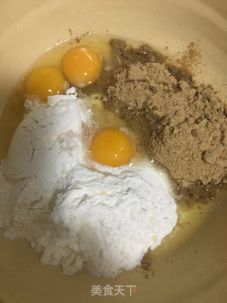 芋粒鸡蛋杂粮饼的做法步骤：3