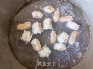 荠菜虾仁木耳荞麦面的做法步骤：3