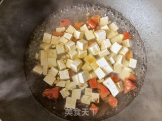 荠菜炖豆腐的做法步骤：10