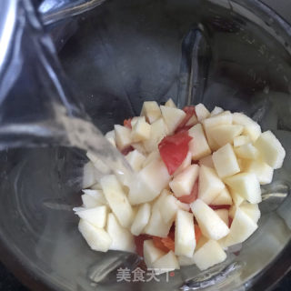 番茄胡萝卜苹果汁的做法步骤：5