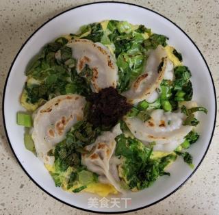 蔬菜鸡蛋煎饺的做法步骤：6