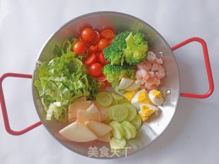 虾仁西蓝花沙拉的做法步骤：10