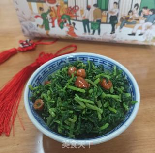 马兰头拌花生的做法步骤：6