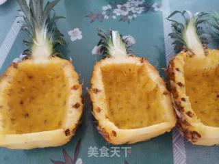 菠萝饭的做法步骤：1