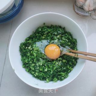 茴香鸡蛋馅饼的做法步骤：4