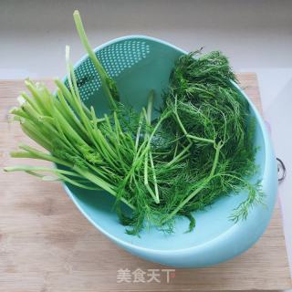 茴香鸡蛋馅饼的做法步骤：2