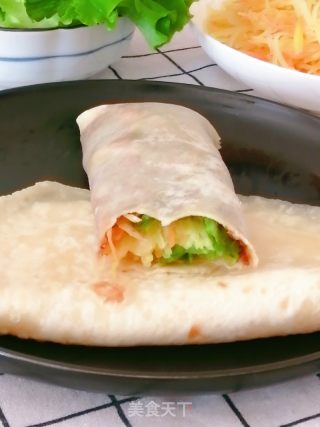 土豆丝卷饼的做法步骤：14