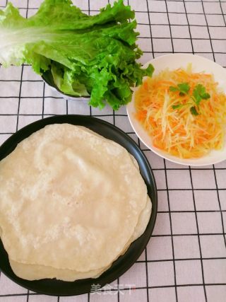 土豆丝卷饼的做法步骤：11