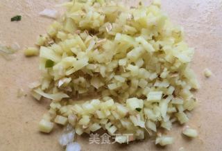 炸荠菜丸子的做法步骤：4