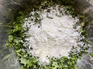 荠菜馍的做法步骤：4